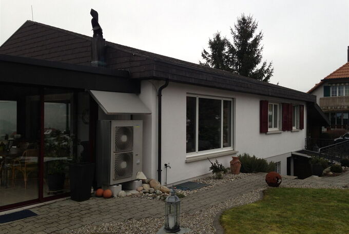 Vorher / Aufstockung Schnottwil