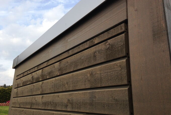 Dachrandabschluss Geräteraum