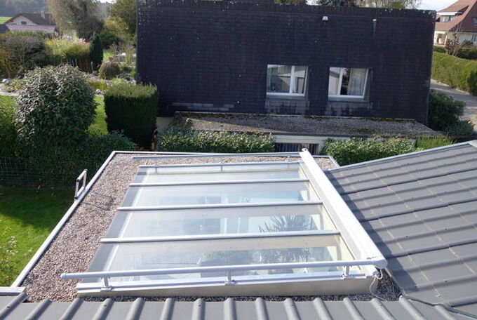 Wintergartenglasdach