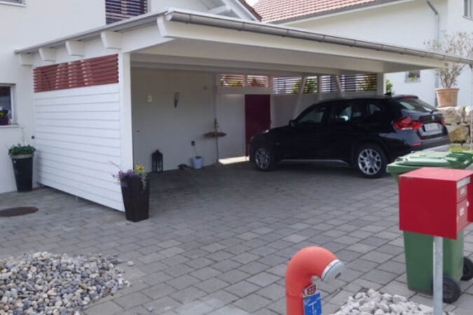Carport aus Holz