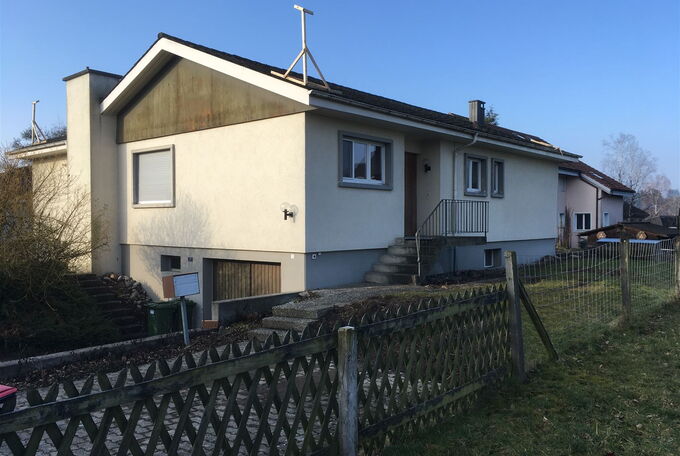 Vorher / Aufstockung Einfamilienhaus in Fraubrunnen
