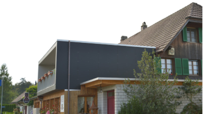 Anbauten am Haus verschaffen zusätzlichen Wohnraum