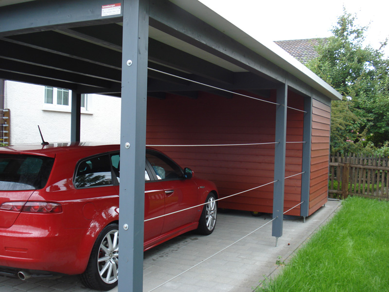 Wie schützt ein Carport das Auto vor Niederschlag und Sonnenstrahlen?