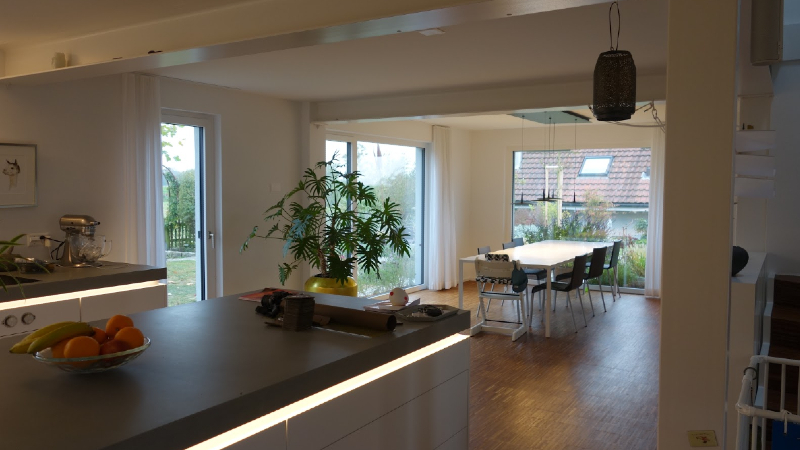 Der Innenausbau macht Ihr Einfamilienhaus wohnlich