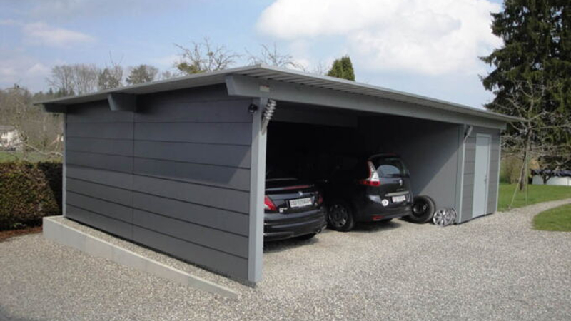 einen carport
