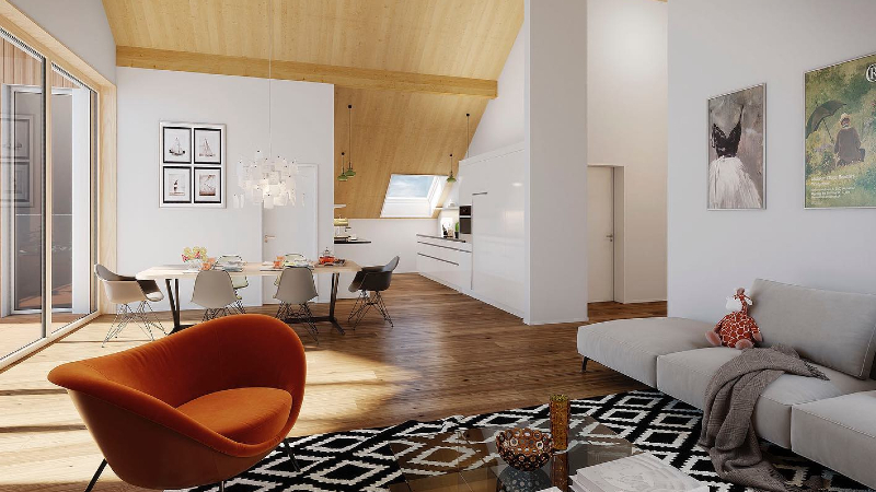 Sie gewinnen an Wohnfläche