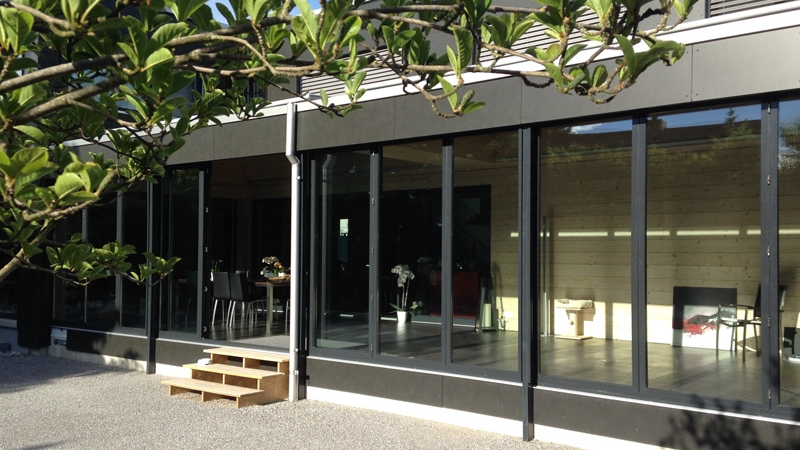 Das Dach des Wintergartens muss zum Haus passen