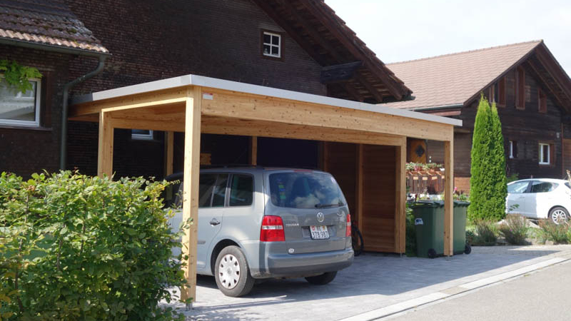 Holzbau Carport